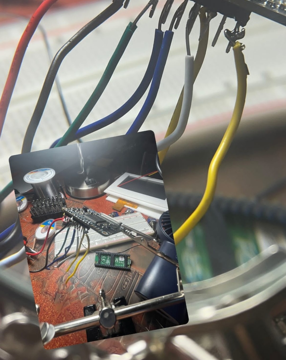 Soldering components for CodexScope project